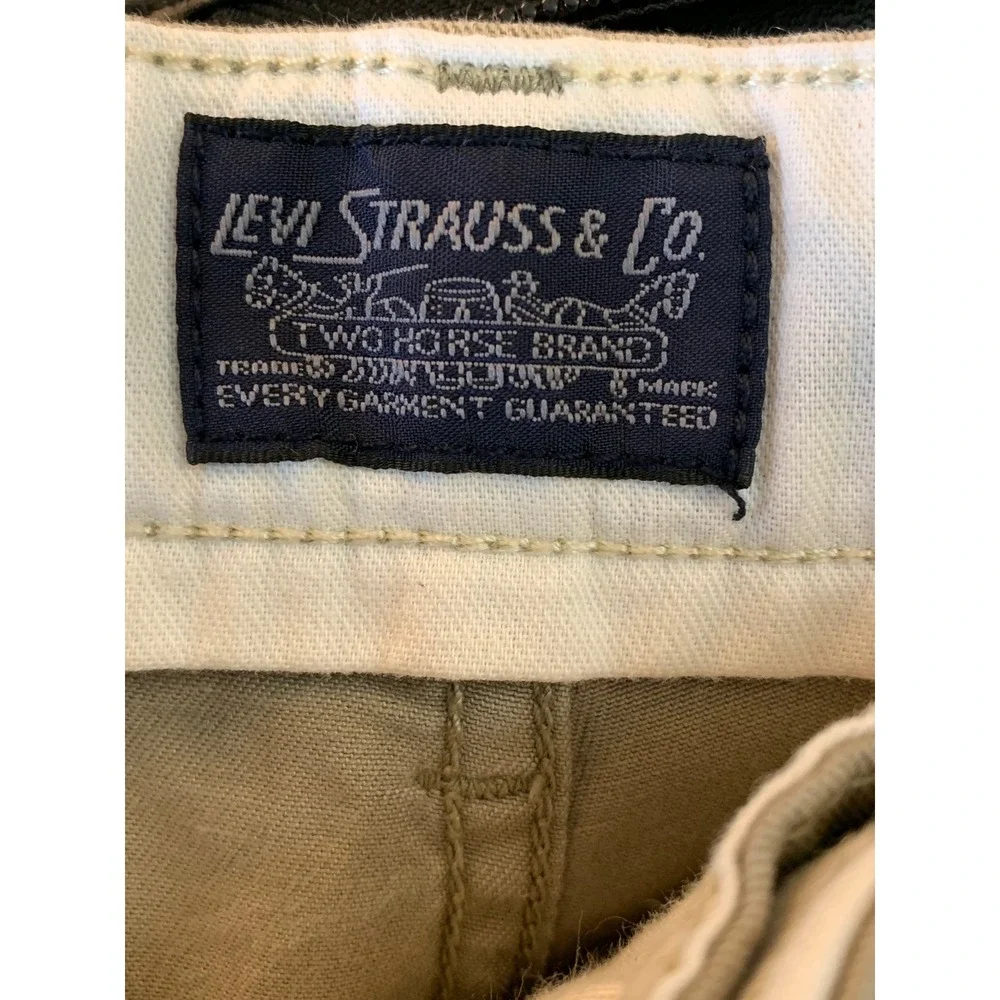 Levi's Mens‎ Chinos Casual Pants Straight Leg Khaki Beige W40 L32